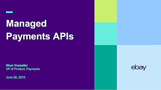 Managed Payments APIs